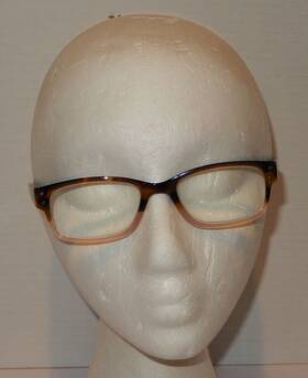 Pl0919 Foster Grant Monroe Reading Glasses 2.50 Tortoise Pink Fade Rectangular Women