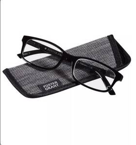 Foster Grant Reading Glasses 193033556887 Mens Boston Black Polarized Square 1.50 Readers With Free Case 9z