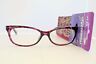 Foster Grant Reading Glasses Hailey Magneta Soft Case Spring Hinges