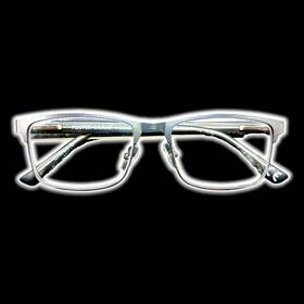 Sr0123 Foster Grant Design Optics Rectangular Reading Glasses 2.00 - Gunmetal
