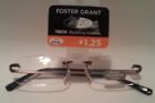 Foster Grant Tech Reading Glasses Rimless Titanium Frame 1.25 Nwt 718154440619