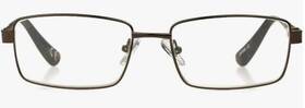 Tg0318 Foster Grant Knox Gunmetal Reading Glasses 1.25 Mens New With Case Stylish