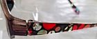 Foster Grant Tova Translucent Multi Color Stems Black Reading Glasses