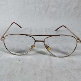 Tp0607 Foster Grant Vintage Spare Pair H Sp420 Mens Reading Glasses Silver Frame 2.75