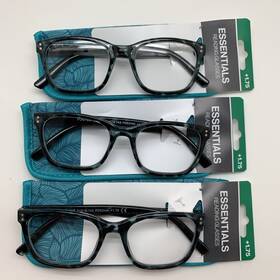 Vrl2109 Foster Grant Inch 3 Pair R288 Blu 1.75 Reading Glasses Readers Blue Camo