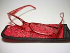 Foster Grant Womens Designer Reading Glasses Case Spring Hinge Brynna