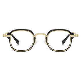 Ft1350-23 Fytoo Reading Glasses For Men Women - Tr90 Square Anti Blue Light Computer Read
