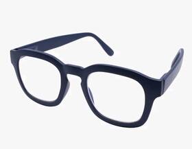 Gabriel Simone 613617720195 And Sy Reading Glasses 2.00 Strength Readers Matte Navy / New