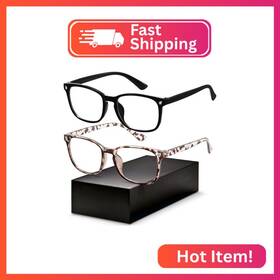 012x Gaoye Blue Light Blocking Glasses - Fashion Square Eyeglasses Anti Uv Ray Compu