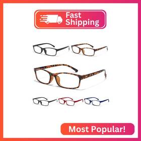 1926 Gaoye 6 Pack Reading Glasses Men/women Eyeglasses Blue Light Readers For Men/w