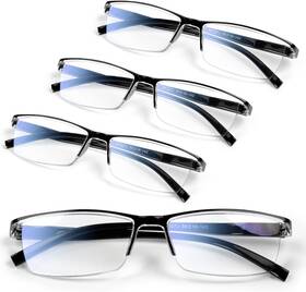 Gaoye 705354009975 2.5 Executive Style Reading Glasses Men - Durable Readers With Blue Light