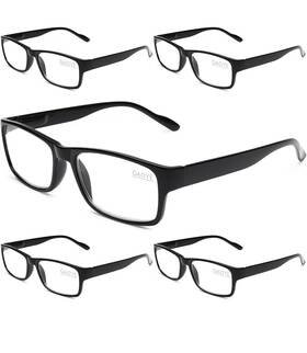 Gaoye 850054009531 5-pack Reading Glasses Blue Light Blockingspring Hinge Readers 2.25