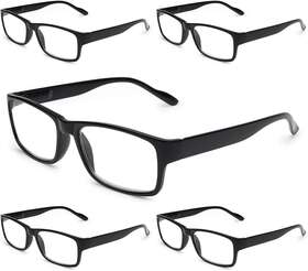 Bl023 Gaoye 5-pack Reading Glasses Blue Light Blocking Spring Hinge Readers For Women