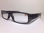 Gcfr1 Georgio Caponi Readers Womens Spring Temple Reading Glasses Gray