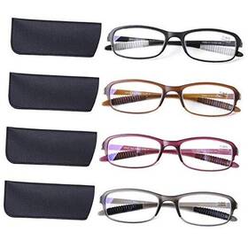 Tr888 Gh 4 Pack Computer Reading Glasses Blue Light Blocking Anti Eyestrain Flexible