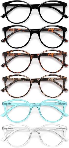 Giblogo 840433201946 Reading Glasses For Women And Men Blue Light Blocking Readers 2.25