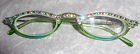 Gl314 2.50 Jimmy Green Crystal York Swarovski Reading Readers Glasses