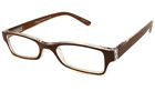 Bedford-brn-125 Glasses Brown Reading Bedford