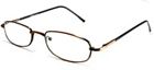 Ld004 Glasses 1.75 Copper Hinge Cheetah Black Unisex Reading Spring