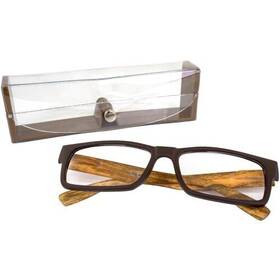 Wood2br3.0 Global Vision Readers Brown Frame With Faux Woodgrain Temples 3.0 Magnification