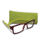 Gm15514 Tortoise And Green Magnification Reading Glasses 080692863138
