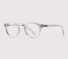 Gry Mattr 223021281122 New Joe Mimran 2.50 Artistic Blue Light Reading Glasses Clear Frames