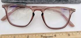 650197nu Gry Mattr By Joe Mimran 1.25 Intuitive Blue Light Reading Glasses Lt Brn Frame