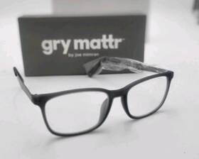 Gry Mattr 773021296416 Designer Readers Slate Grey Witty Blue Light Blocking Eyewear 2.00