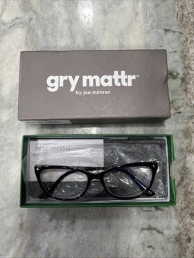 Gry Mattr 773021304722 New By Joe Mimran 2.50 Diligent Blue Light Reading Glasses
