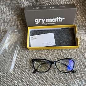 Gry Mattr 773021304746 By Joe Mimran 1.25 Diligent Blue Light Reading Glasses New Free Ship