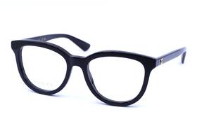 Gg1687o-001 Gucci New Reading Glasses Gg1687o 001 52-18 140 Black Frames Readers Gold Logos