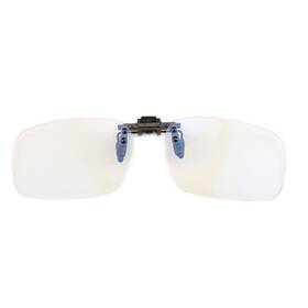 G010022-1-we Gudzws Clip On Anti Blue Light Filter Glasses Uv 1 Count Pack Of White