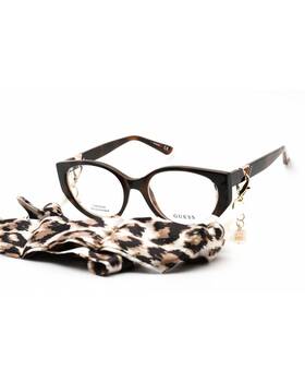 Guess 889214309709 Blonde Havana Clear Lens Eyeglasses -size One Size