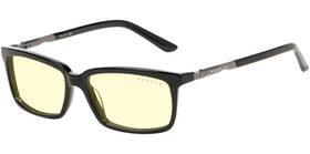 Hau-00101-2.5-53 Gunnar Haus Onyx Rectangle Blue Light Blocking Reading Glasses - 00101 2.5 53