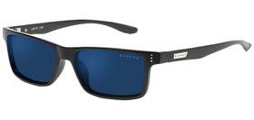 Ver-00111-3.0-54 Gunnar Vertex Rectangle Onyx Blue Light Reading Sunglasses - 00111 3.0 54