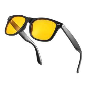 Gysnail Make The World Clear 763231372680 Gy Snail Blue Light Blocking Glasses For Men Eye Strain Large Yellow