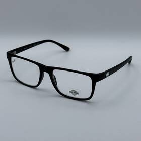 Hd3018-d01 Harley-davidson Plastic Rectangular Bar And Shield Logo Readers Black 2.00 Power