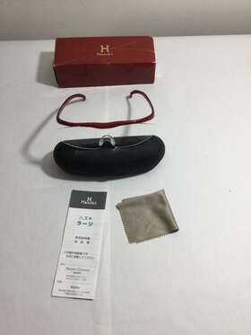 20068690 Hazuki Loupe Large Clear Lens 1.32 Magnifier X Blue Light 35% Cut Red