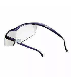 1.32x Hazuki 964594732340 Glasses Standard Magnifier Clear Lens Purple From Japan New
