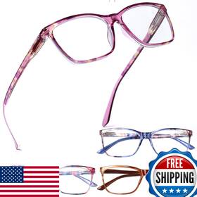 B0cnql3l4j Henotin 4 Pack Ladies Reading Glasses Blue Light Blocking Spring Hinge Readers A