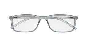 1he-88755 Hillman Adult Unisex Gray Plastic Reading Glasses 2.00 Magnification