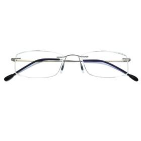 Blh002p Hiyanjn Rimless Readers Blue Light Proof Reading Glasses Women Men Anti Glare Filter