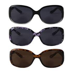 Hy-bs-01 Hyyiyun 3 Pack Bifocal Reading Sunglasses For Women Vintage Outdoor Square Reader Gla