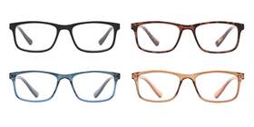 77849905 I.c.u. Icu Eyewear - 4 Pack Reading Glasses Classic Mix 2.25 Assorted