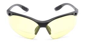 Ib 650327344266 The Clark Night Driving Safety Glasses With Bifocal Readers Black 2.50