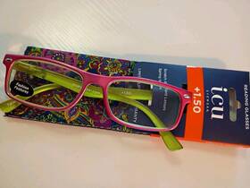 7494360 Icu Ankara Reading Glasses 1.50 Pouch New