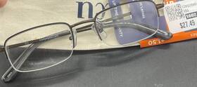 Icu Eyewear 078041050964 Tiburon Reading Glasses 1.50 Titanium Frame