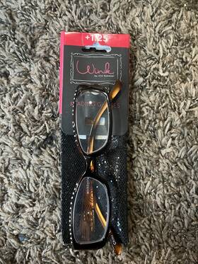 Icu Eyewear 078041077091 Wink By Reading Glasses 1.25 With Case-brand New Icu Eyewear 078041077091 Wink By Reading Glasses 1.25 With Case-brand New
