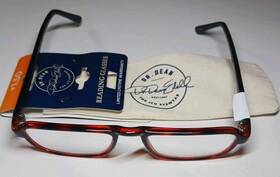 Icu Eyewear 078041082712 Dr. Dean Edell Carmel Reading Glasses 1.50 Tortoise -new