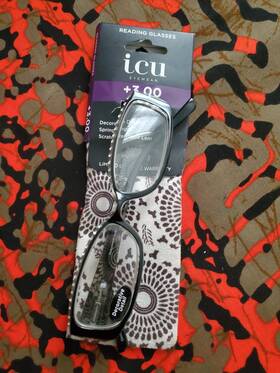 Eg31 Icu Eyewear 078041085935 Sausalito Reading Glasses With Soft Case 3.00 Free Shipping